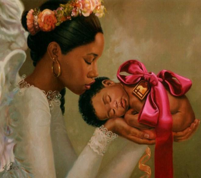Mother & Baby's Love Diamond Painting - diamond-painting-bliss.myshopify.com
