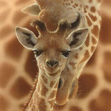 Mother Giraffe with Baby - diamond-painting-bliss.myshopify.com