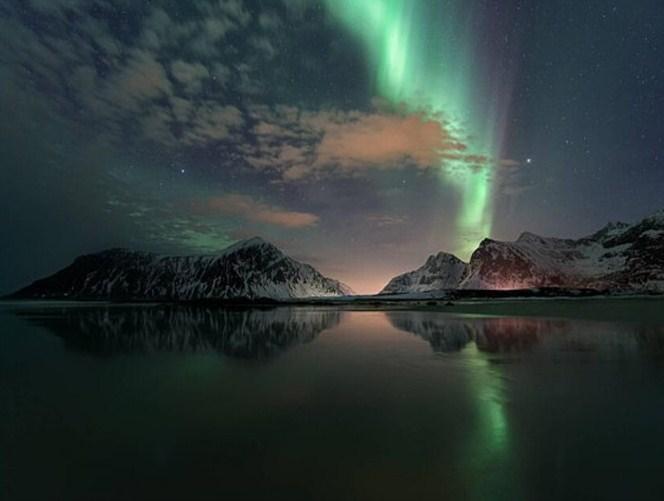 Mountains & Northern Lights Landscape - diamond-painting-bliss.myshopify.com