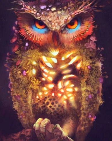 Owl's Magic Diamond Painting - diamond-painting-bliss.myshopify.com