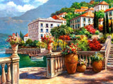 Peaceful Villas by the River - diamond-painting-bliss.myshopify.com