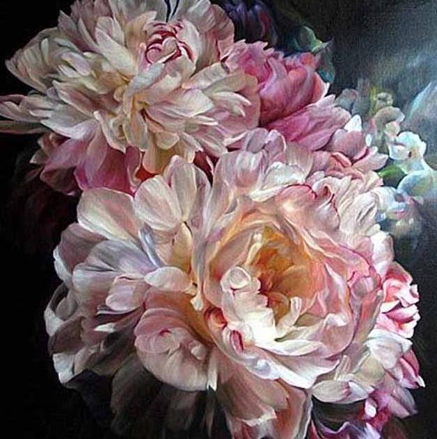 Peony Flower Close up - diamond-painting-bliss.myshopify.com