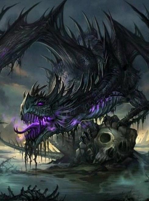 Poison Dragon - Paint by Diamonds - diamond-painting-bliss.myshopify.com