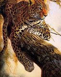 Resting Leopard - Paint by Diamonds - diamond-painting-bliss.myshopify.com