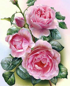 Rose Beauty - Paint by Diamonds - diamond-painting-bliss.myshopify.com