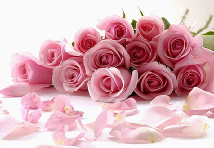 Roses- Diamond Painting - diamond-painting-bliss.myshopify.com