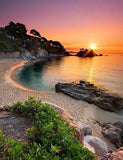 Sea Side Sunset Landscape - diamond-painting-bliss.myshopify.com