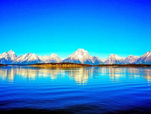 Snow Mountains & Beautiful Lake - diamond-painting-bliss.myshopify.com