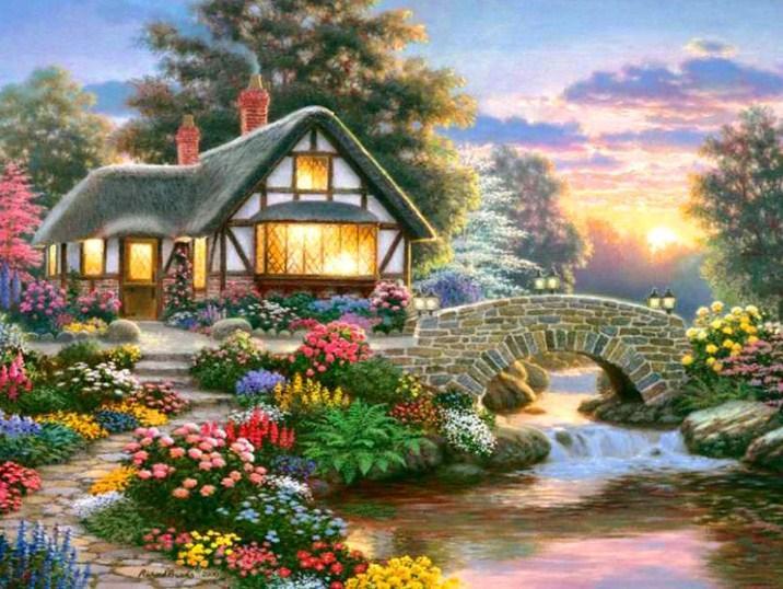 Stunning Dream Place - Paint by Diamonds - diamond-painting-bliss.myshopify.com