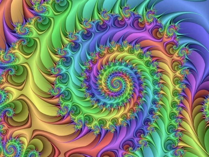 Trippe Hippie Spiral - Paint with Diamonds - diamond-painting-bliss.myshopify.com