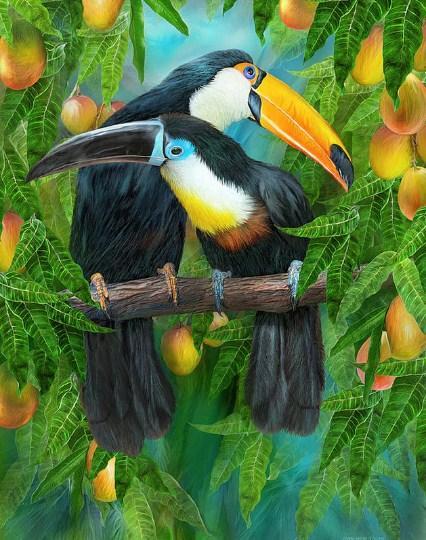 Tropic Spirits - Toucans - diamond-painting-bliss.myshopify.com