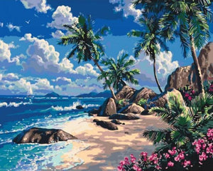 Tropical Paradise - Diamond Painting Kit - diamond-painting-bliss.myshopify.com