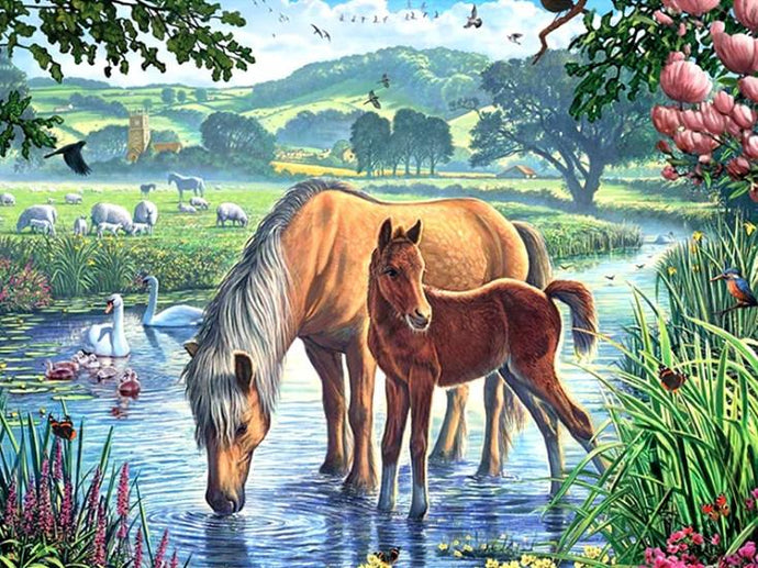 View of Forest - diamond-painting-bliss.myshopify.com