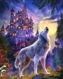 Wolf Castle Diamond Painting Kit - diamond-painting-bliss.myshopify.com