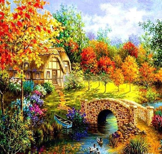 Wonderful Scenic Beauty Painting kit - diamond-painting-bliss.myshopify.com