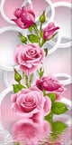 Pink Roses DIY Diamond Painting - diamond-painting-bliss.myshopify.com
