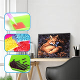 Sleeping Fox Special Diamond Painting