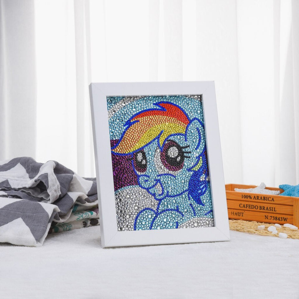 Cute Small Unicorn – Diamond Painting Bliss