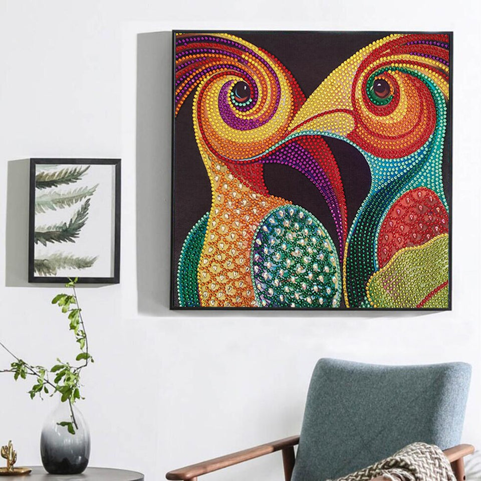 Bird Motif Painting