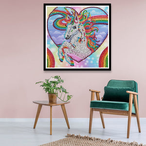 Horse With Rainbow