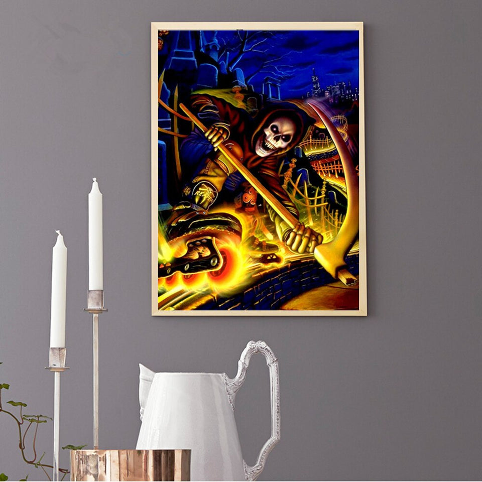 Halloween Colorful Painting