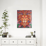 Colorful Loin Painting