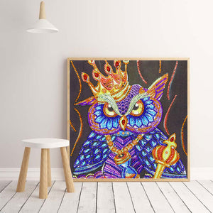 Owl With Crown
