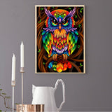 Lovely Owl Colorful