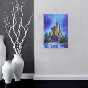 Colorful Castle Painting