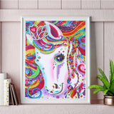 Smiley Colorful Horse