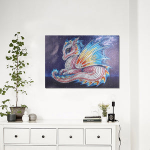 Cute Flying Dragon Painting