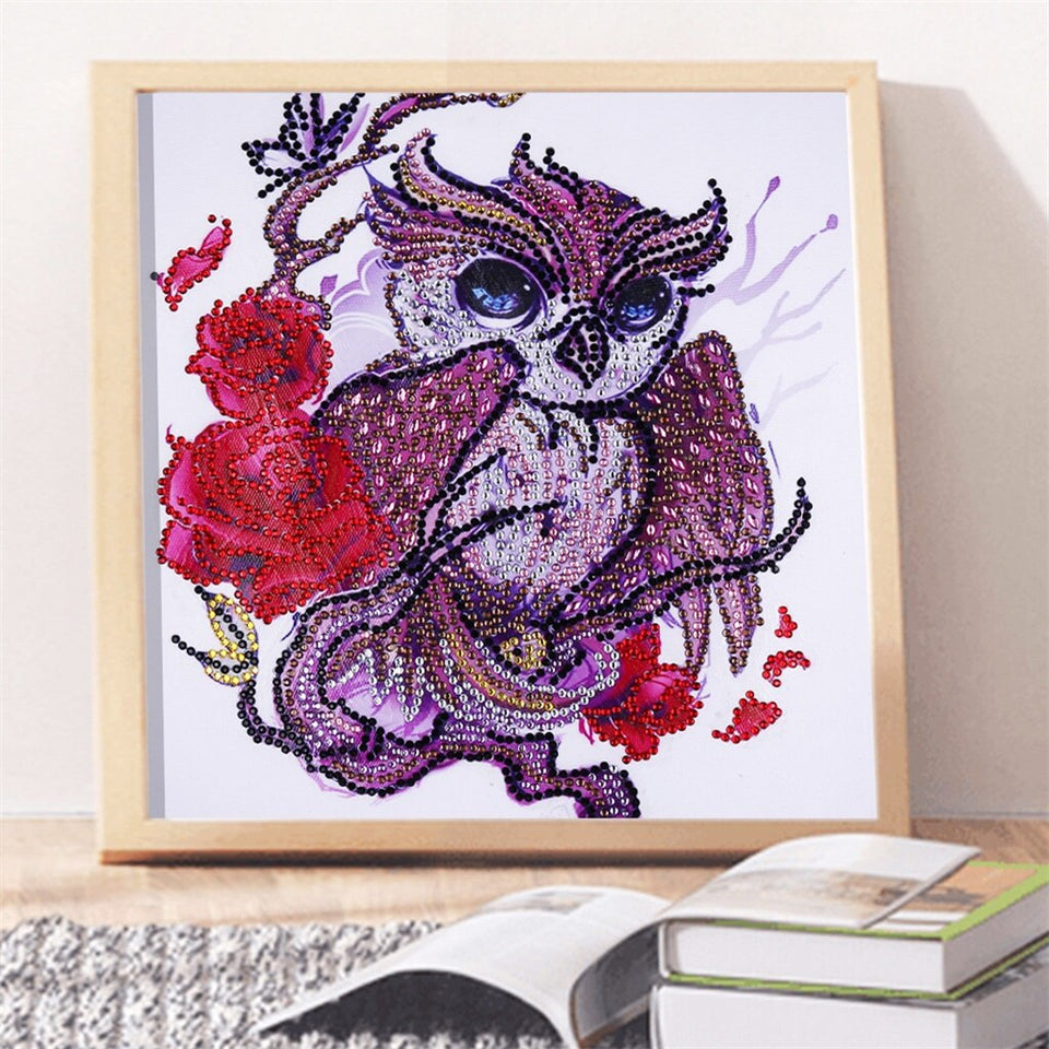 Owl Beautiful Painting