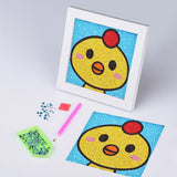 4 Pcs Set Cute Animals Paintings For Kids
