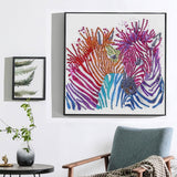 Amazing Colorful Zebra