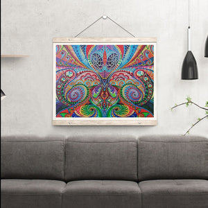 Motif Painting Colorful