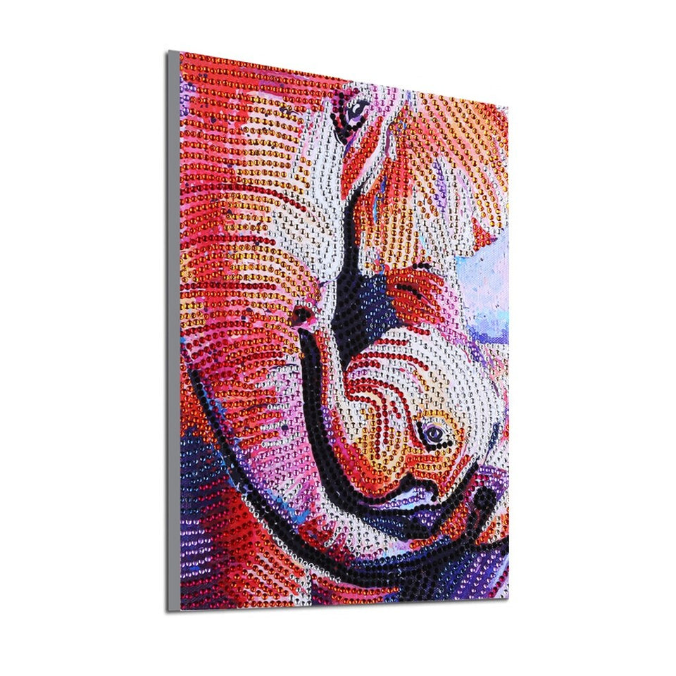 Elephant With calf Painting