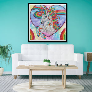 Horse With Rainbow