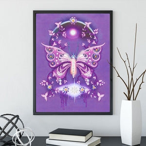 Crystal Pink Butterfly