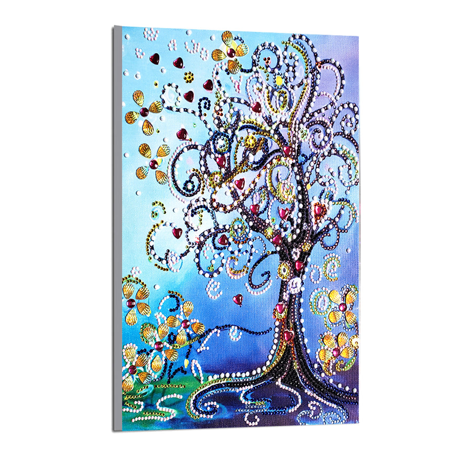 Cute Charming Tree With Flowers