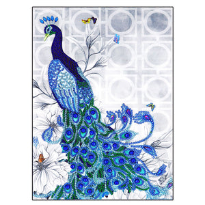 Cute Blue Peacock