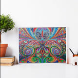 Motif Painting Colorful