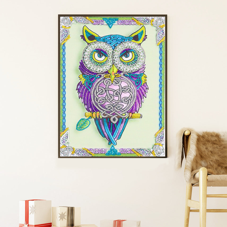 Cute Colorful Owl