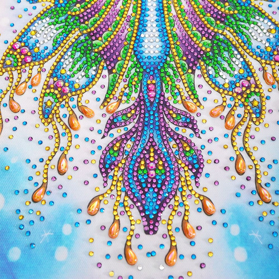 Colorful Painting Rhinestone