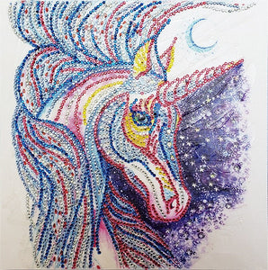 Cute Colorful Horse Painting