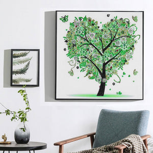 Tree Heart Painting
