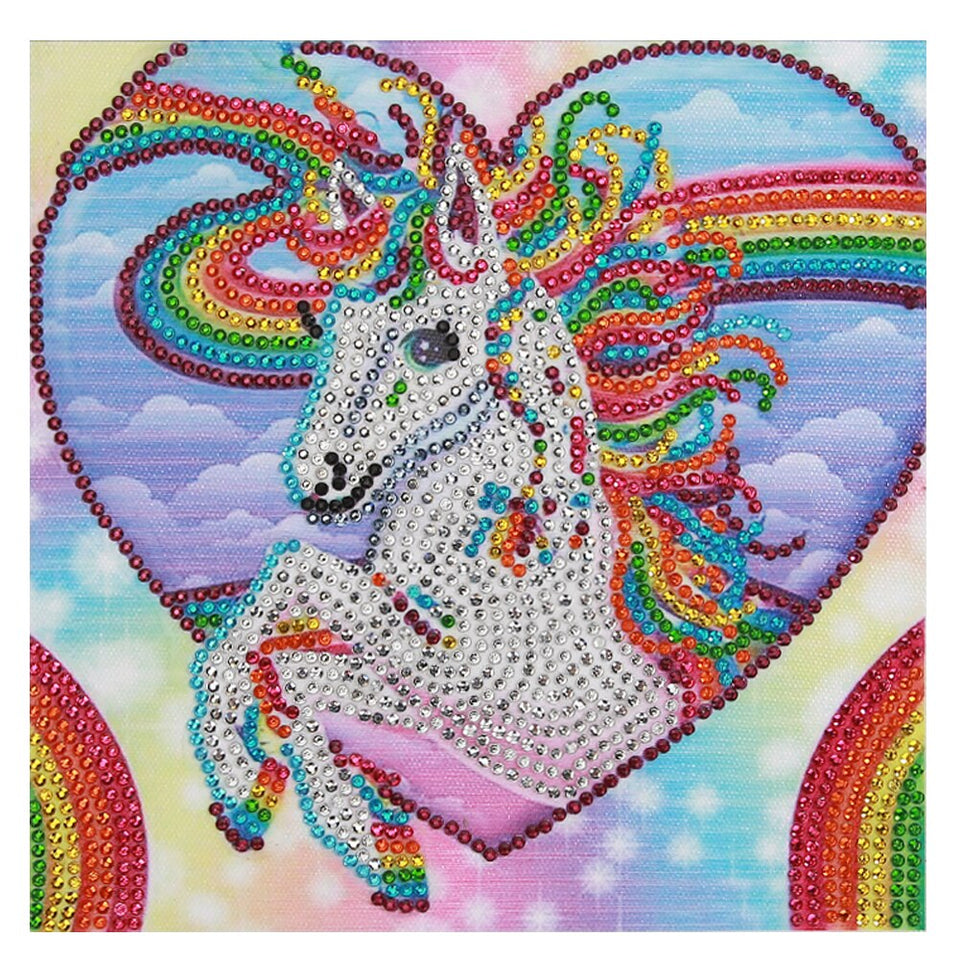 Horse With Rainbow