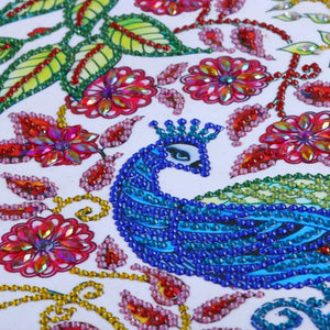 Multi Color Peacock Beautiful Painting