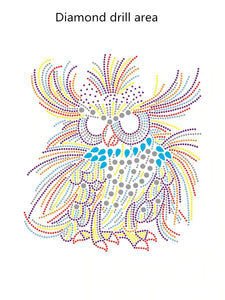 King Owls Colorful Painting
