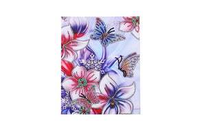Flowers And Butterfly