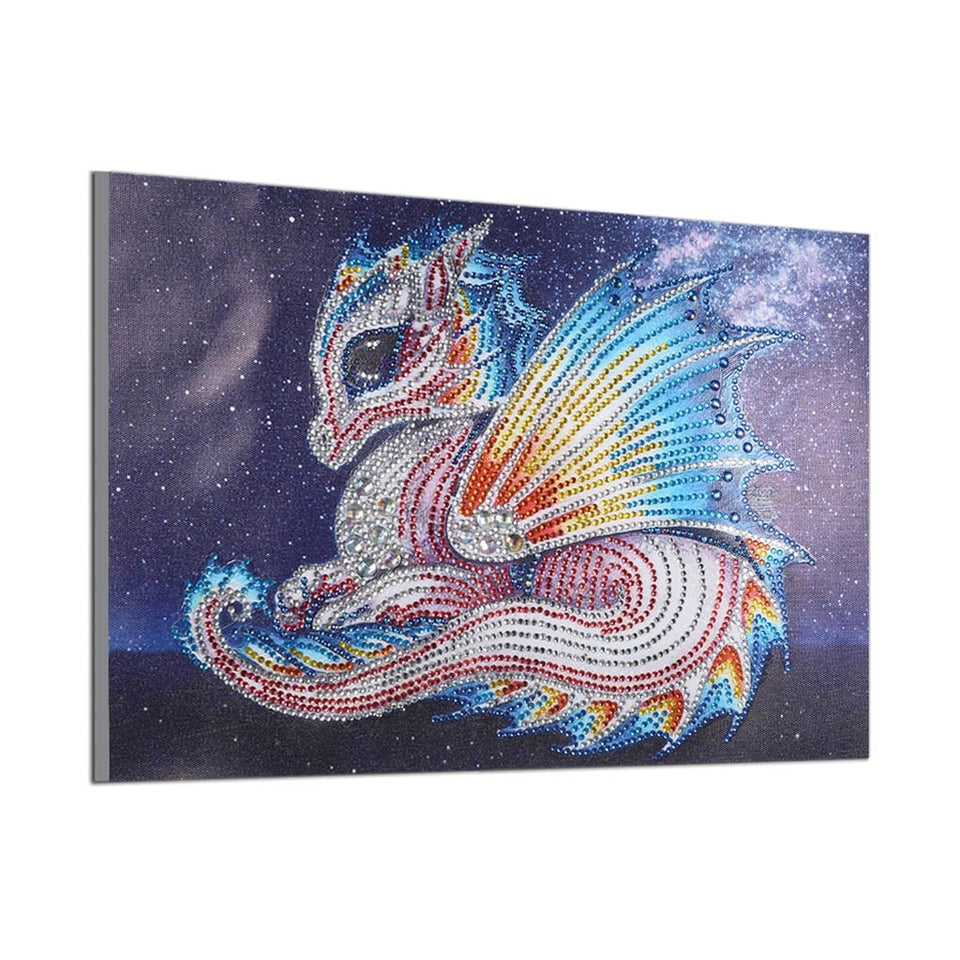 Cute Flying Dragon Painting